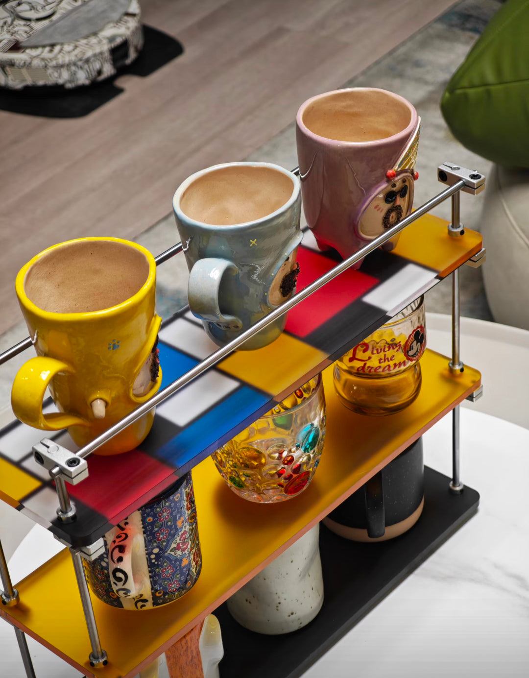 Three Layers, Infinite Combinations: The HushLume Industrial 3-Tier Display Shelf