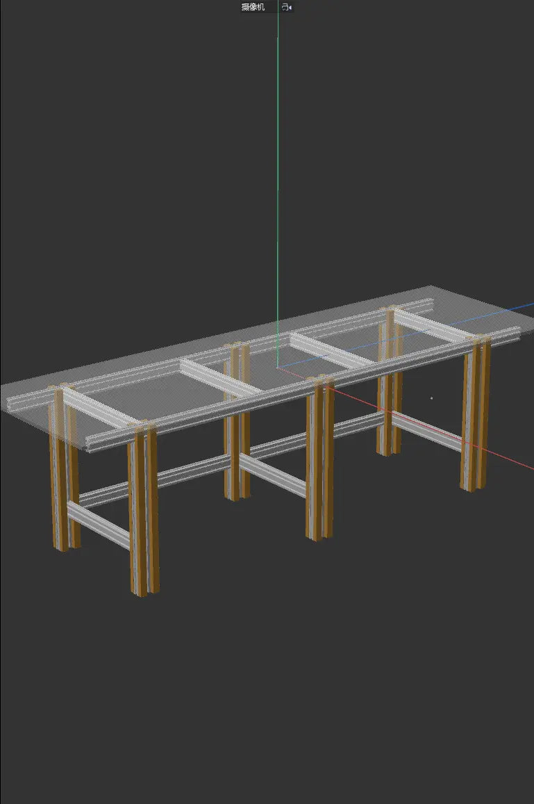 Custom Aluminum Desk Frame — Made to Order | HushLume