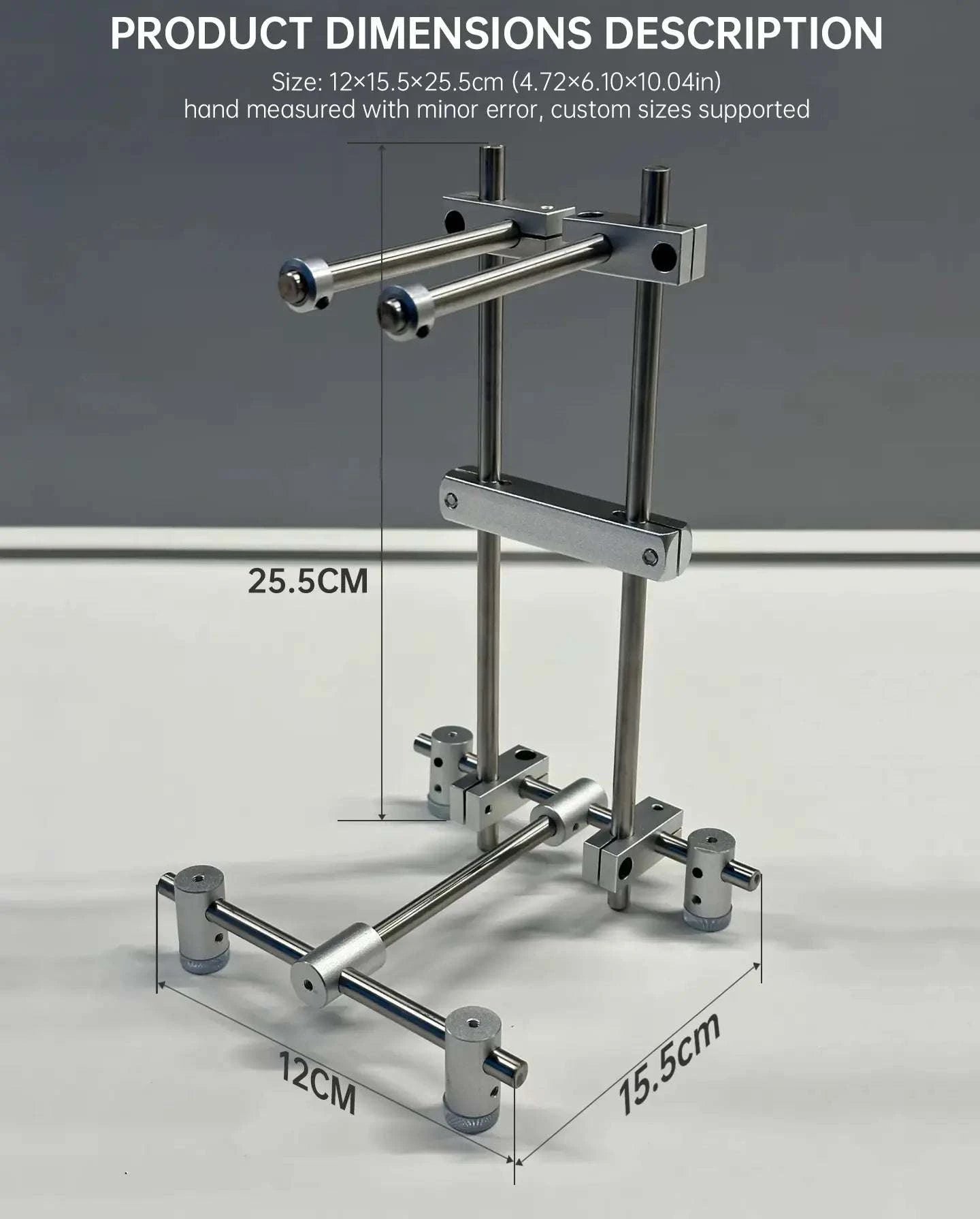 Headphone Stand — 8mm Chrome Steel Shafts