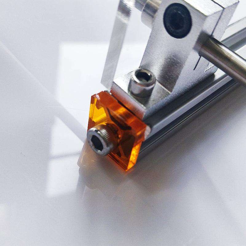 Vinyl Record Stand — Aluminum & Chrome Steel - HushLume