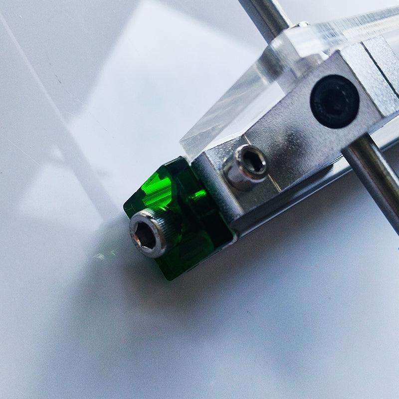 Vinyl Record Stand — Aluminum & Chrome Steel - HushLume